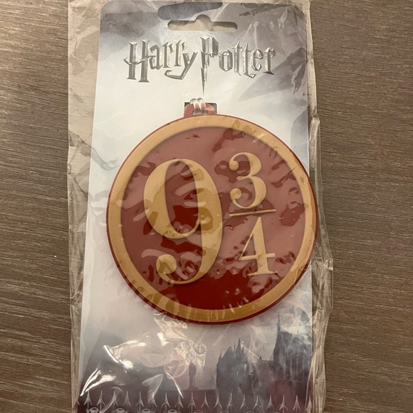 Other New Bioworld Harry Potter Platform 9 34 Bag Tag Luggage Name